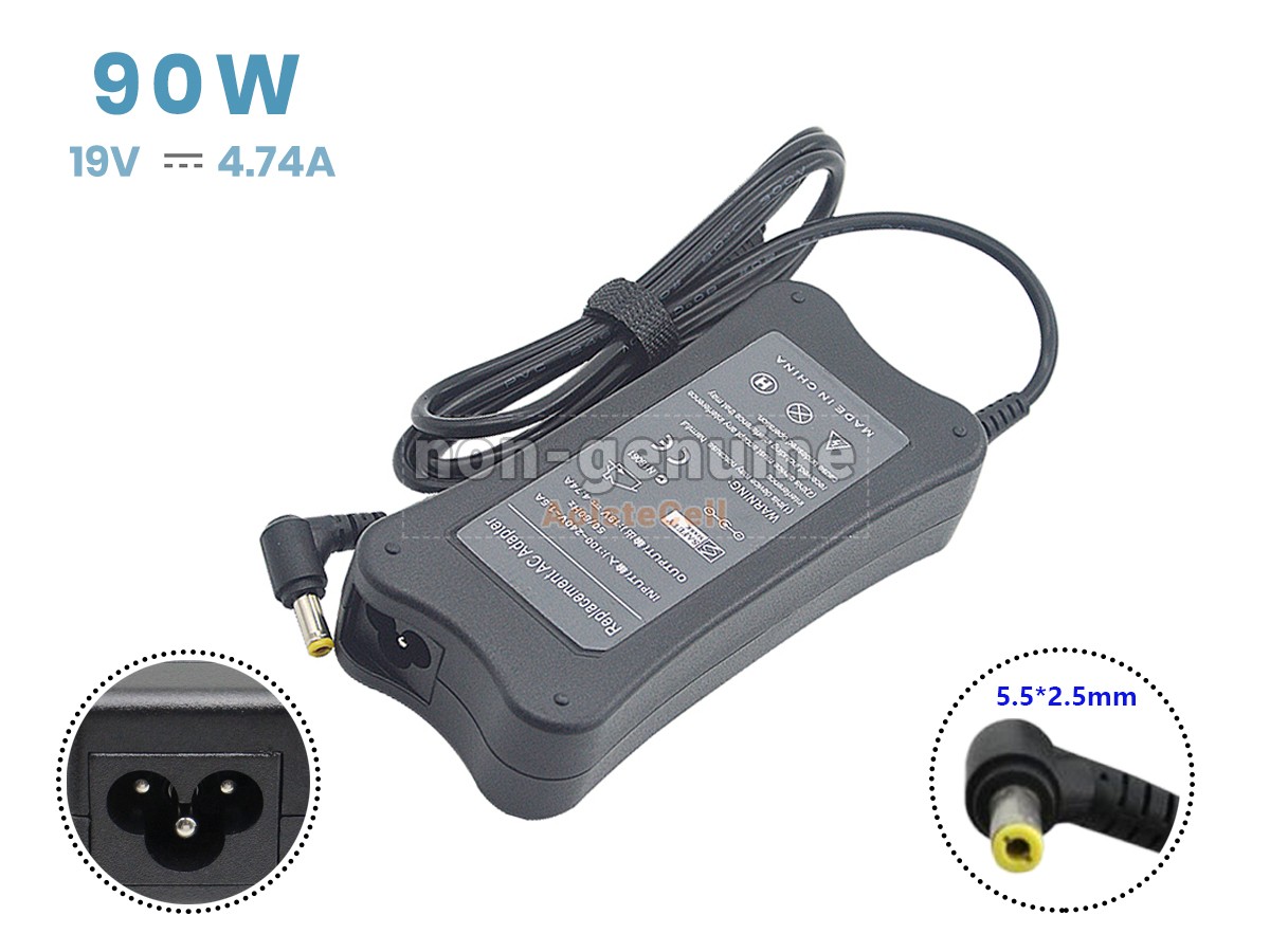 LE-5525-YELLOW-90W-4.74A-DOGBONE