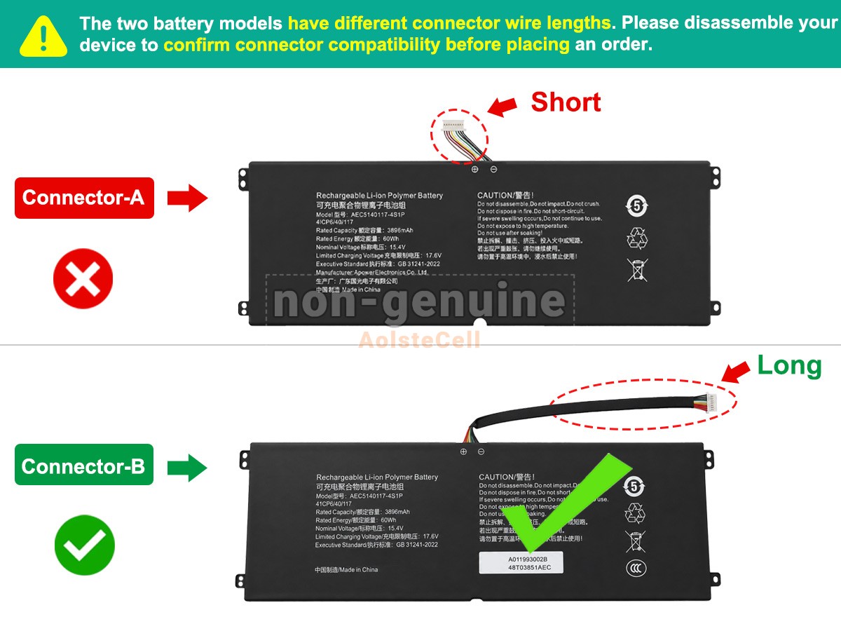 AEC5140117-4S1P-SHORT