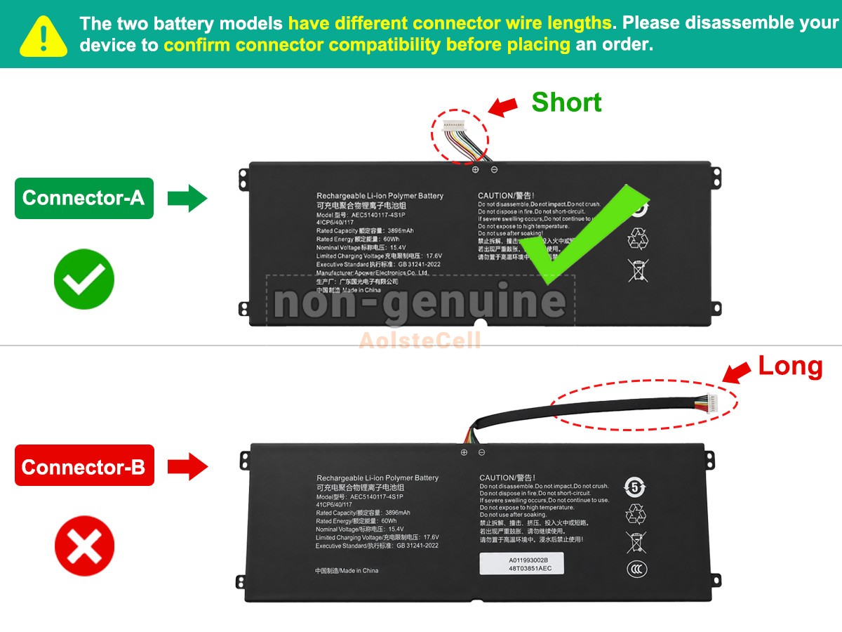 AEC5140117-4S1P-SHORT