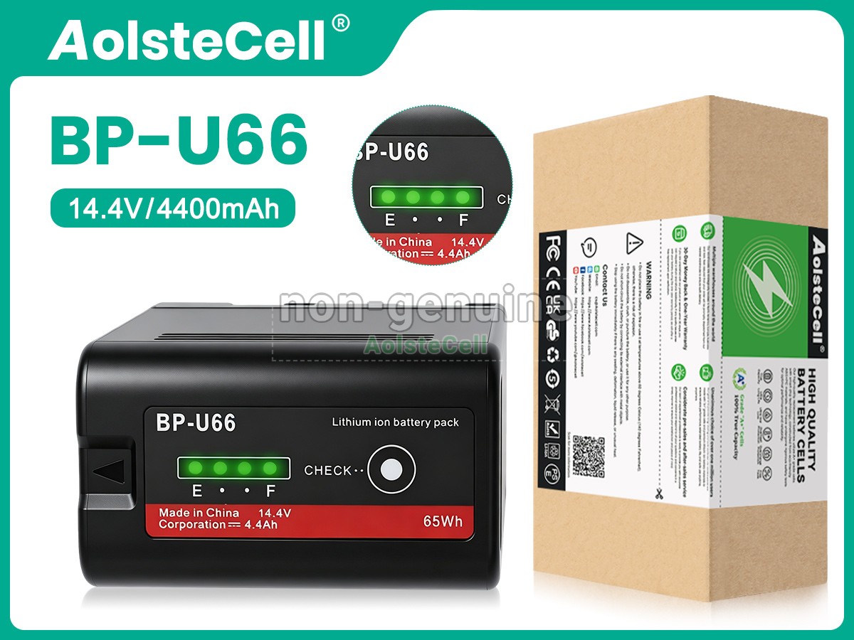 Batteria DSTE BP-U60 14.4V 6500mAh Per Sony PXW-FS5 FS7 PMW-EX1 E Altre – Compatibile E Sicura